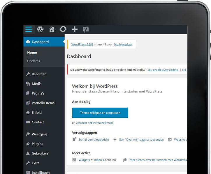 Wordpress Ipad